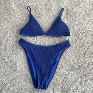 Bright Blue Abercrombie and Fitch Bikini Set!